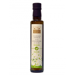 Virgin Olive Oil and basil Condiment 250ml