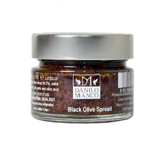 BLACK OLIVES SPREAD 125gr